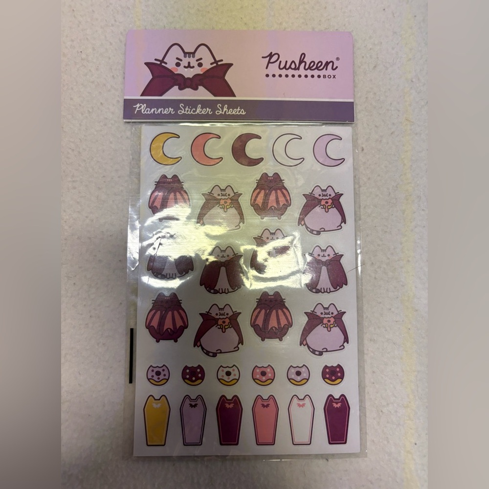 Pusheen Sticker Collection (second slide limited edition/ never opened) - Picture 2 of 2